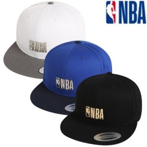 NBA 로고메탈 장식 스냅백 (N235AP612P)