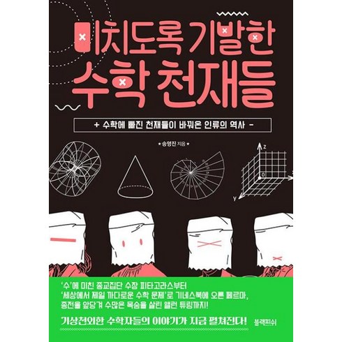 미치도록기발한수학천재들 - 미치도록 기발한 수학 천재들 / 블랙피쉬, 9788968333866