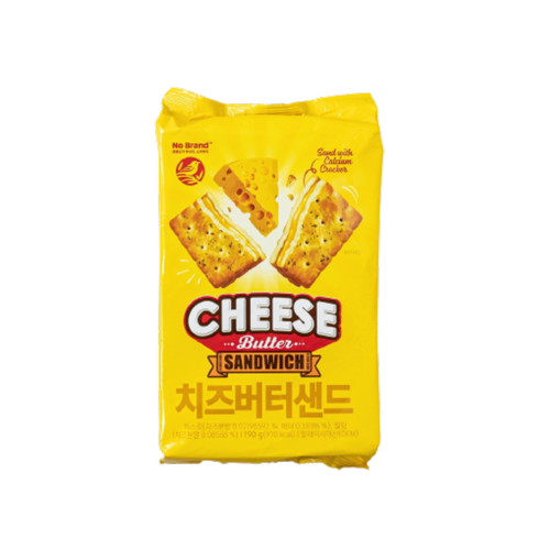 노브랜드 치즈버터샌드 190g, 16개