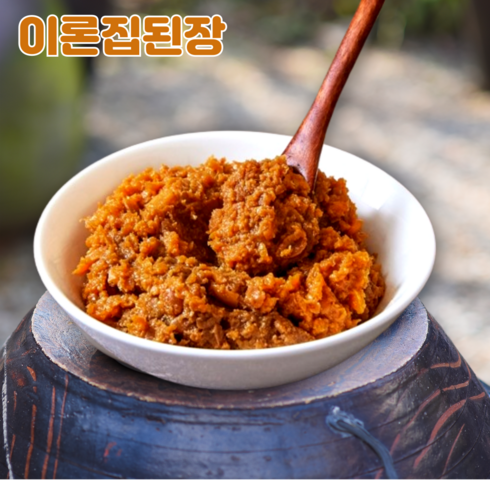 국산된장 - [이론된장]노란빛 나는 국산콩으로 빚은 구수한 시골집된장, 1kg, 1개