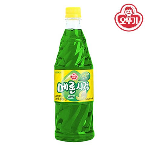 오뚜기 오쉐프 메론시럽, 1kg, 1개