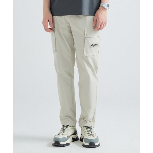DMPT37041 - 디스커버리 DISCOVERY 남성 테이퍼드 카고팬츠 D.SKIN BEIGE DMPT37041-NBD 206536