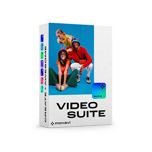 Movavi Video Suite 2023 For Mac 개인용 ESD 영구사용 모바비 비디오 에디터 스위트 이메일발송, 단품