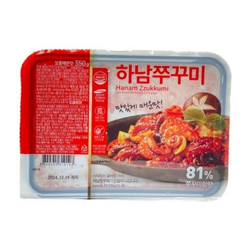 02. 하남쭈꾸미 350g 매운맛 3팩 (무료배송), 3개