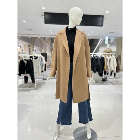 올리브데올리브 벨티드 카라넥 울코트 YW3WH438(2632399) 백화점