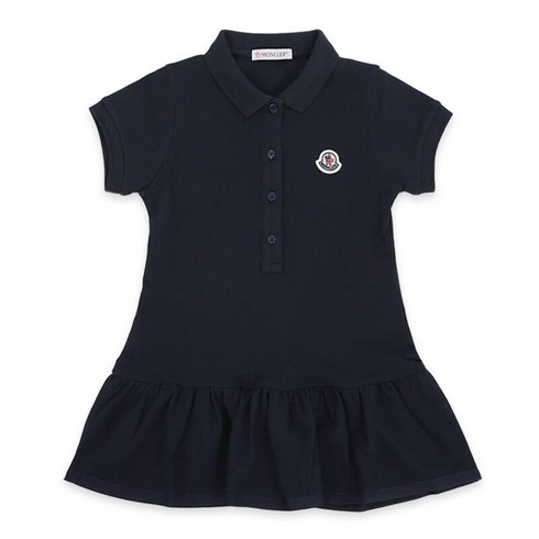 디몬트 24 S/S 몽클레어 키즈 로고패치 PK 원피스(네이비) 8I00011 8496F 773 8 10A
