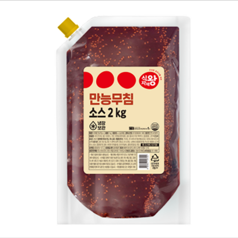 식자재왕 만능무침 소스 2kg, 1개