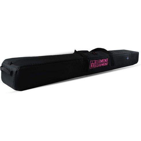 스키가방 헬멧 부츠 엘레멘트 비품 디럭스 패딩 스키백 싱글프리미엄 하이엔드 여행용 가방, Black/Pink