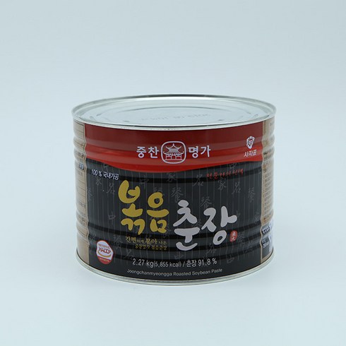 사자표볶음춘장 - 중찬명가 사자표 볶음춘장 2.27kg, 1개