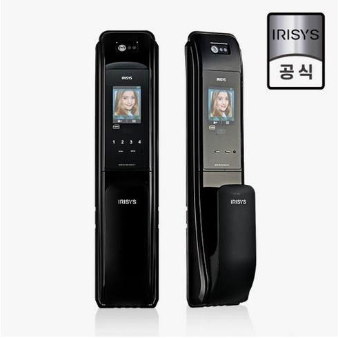 7080iot IRISYS설치 - 아이리시스 얼굴인식 도어락 링크온 IFP-7080 IoT / Wi-Fi 스마트 원격 제어 푸쉬풀 현관문 방화문 안면인식 디지털 도어록, 본품(단품), 자가설치