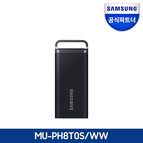 삼성전자 삼성 공식인증 포터블 외장 SSD T5 EVO 8TB MU-PH8T0S/WW (정품), MU-PH8T0S/WW 8TB