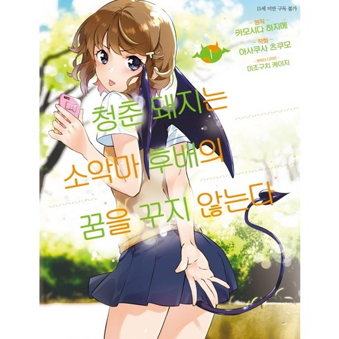 얼룩이번져영화가되었습니다 - 청춘 돼지는 소악마 후배의 꿈을 꾸지 않는다 1, 디앤씨미디어