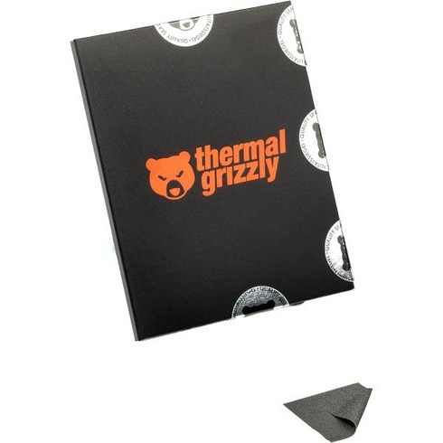 Thermal Grizzly Carbonaut 25x25x02mm RTX 2080 Ti용 최대 열전도율을 위한 탄소 열 패드 재사용 및 적응 가능한 표면 CPUGPUPS4PS5Xb