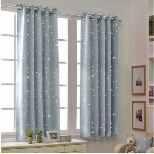 컬러스토리 아일렛 트윙클 암막 커튼