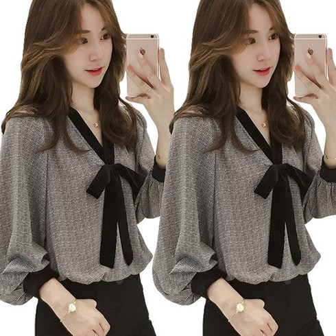 리더스타 여성블라우스 루즈핏 자체제작 셔츠 블라우스 2개세트
