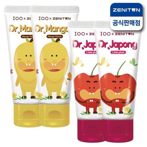 제니튼망구 - 제니튼 닥터망구 자퐁 초등학생 치약 60g x2개 (8-13세), 닥터망구 1개+닥터자퐁 1개, 2개