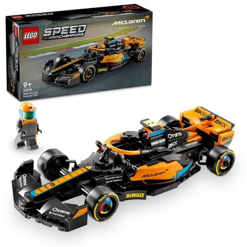 (LEGO) 2023 McLaren 1 8 9 10 11 McLaren 76919 레고 스피드 챔피언 포뮬러 레이스 카 장난감 장난감 선물 블록 소년 소녀