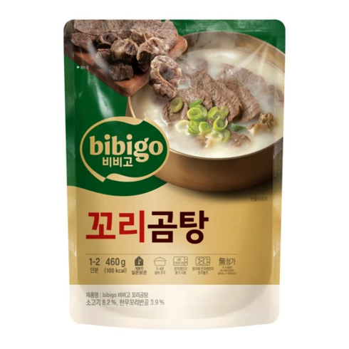 꼬리곰탕 - 비비고 꼬리곰탕, 6개, 460g