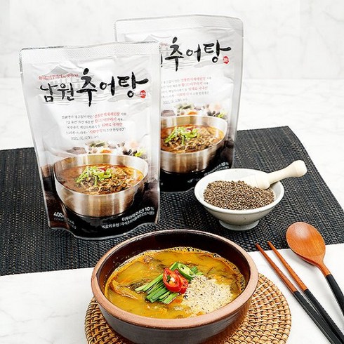 우렁추어탕 350g x 13팩 - 활추어탕 400g x 8팩, 8개, 1.단일상품