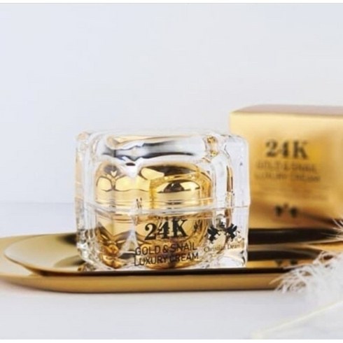 (24k gold snail luxury cream)크리스찬딘 24K 골드 & 스네일 럭셔리 크림 50ml+사은품 당일발송, 2개, 50ml