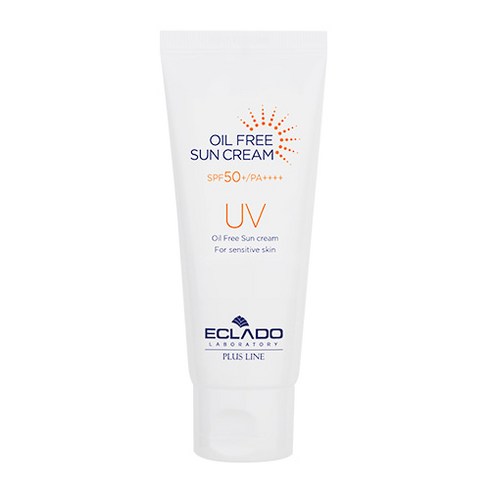 에끌라두 오일 프리 선 크림 SPF50+ PA++++, 70g, 2개