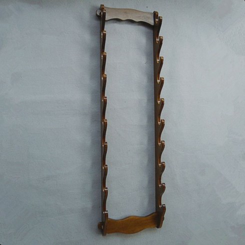 검거치대 진검 죽도 벽걸이 선반 전시대 진열대 검도, 10단