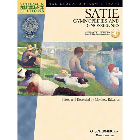 Satie - Gymnopedies and Gnossiennes 에릭 사티 - 짐노페디와 그노시엔느 (온라인 음원 포함) 피아노 악보 Schirmer 셔머