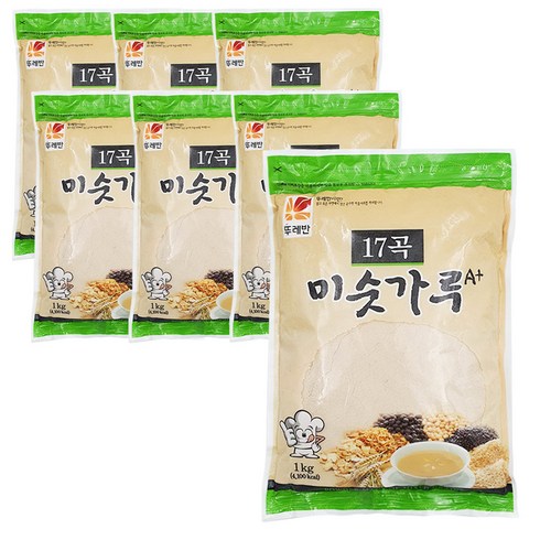 뚜레반 17곡 미숫가루 A+, 1kg, 7개