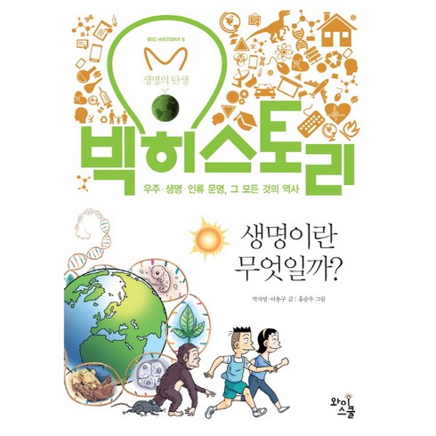 빅히스토리 - 빅히스토리 6 : 생명이란 무엇일까?, 와이스쿨, 박자영,이용구 공저/홍승우 그림