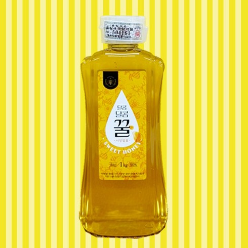 달콤달콤 꿀 사양벌꿀, 1kg, 1개