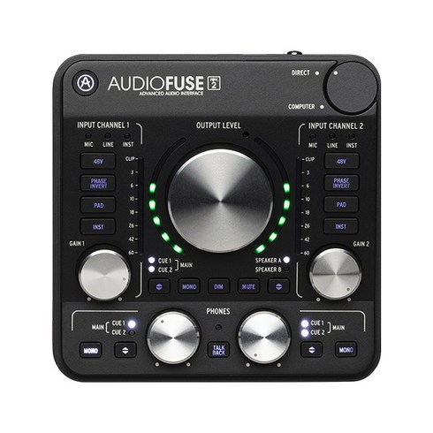2023년 가성비 최고 audiofuse - ARTURIA Audiofuse 아투리아 오디오퓨즈 오디오인터페이스 홈레코딩 스튜디오
