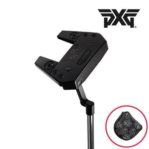 pxg퍼터 - PXG 배틀레디2 다크니스 퍼터 시리즈 2024 카네정품, 뱃어택 더블 밴드 34인치