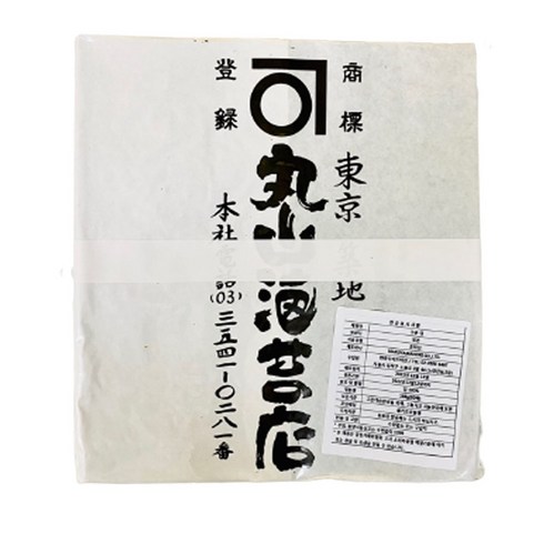 츠키지 프리미엄 마루야마노리(전장) 고급 준 스시노리 초밥용김, 1개, 전장50매