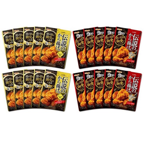 전설의 카라아게 닛뿐 튀김가루 가라아게 100g x 10개, 오리지널맛