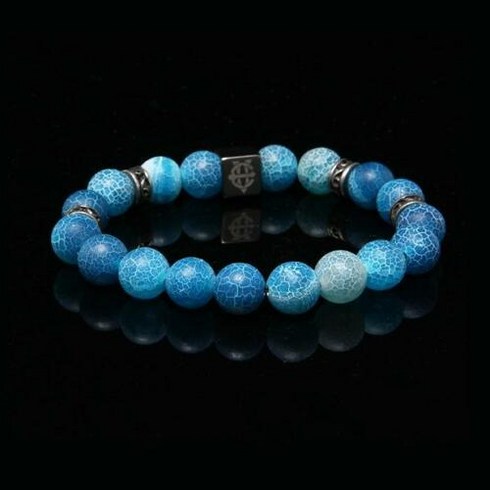 에잇볼륨 EV Crack Bead Bracelet(Blue)