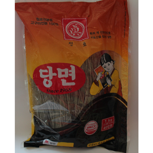 진표당면 - 국내생산 진표당면 1kg, 8개