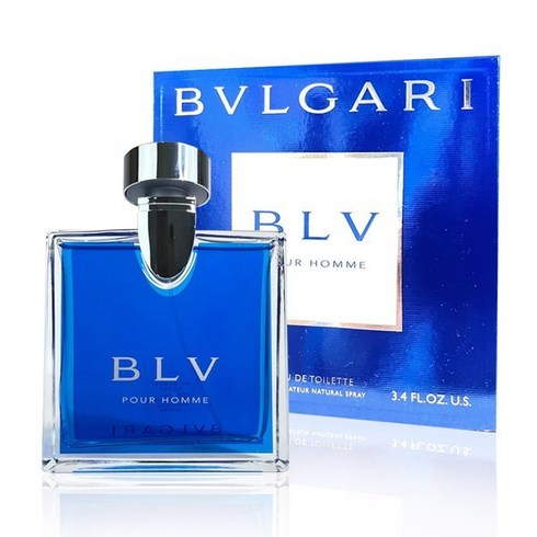 불가리 블루 옴므 EDT 100ml+선물포장+쇼핑백+공병, 1개