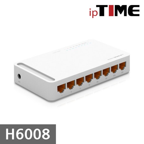 iptimeh508 - ipTIME 8포트 기가비트 스위치허브, ipTIME H6008