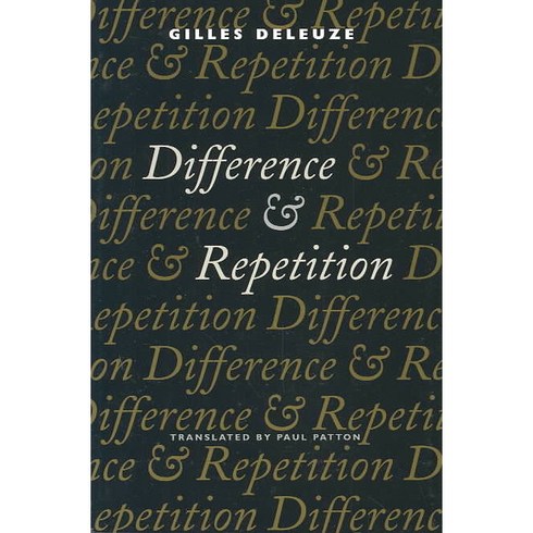 Difference and Repetition, Columbia Univ Pr