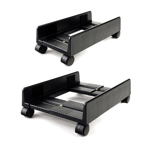 2024년 가성비 최고 PC 본체받침대 슬림형블랙 - 본체받침대 슬림형 블랙