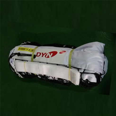 DYN 동양 배구네트 국제경기용 견인철심 견인로프 공인규격 6인제 9인제, 화이트