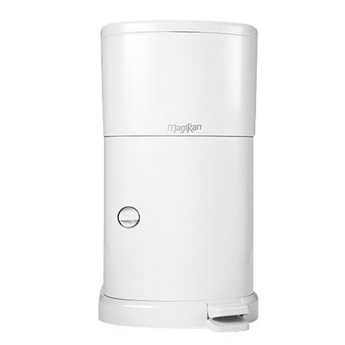 매직캔 휴지통 16 L M250AW, 화이트, 1개