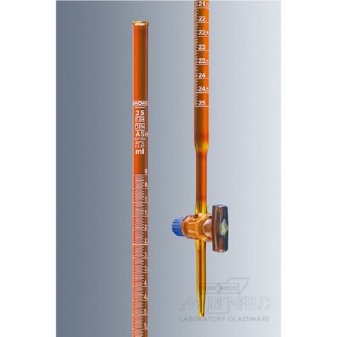 뷰렛 - 뷰렛(갈색 Superior 유리)-외산, 1개, 25ml