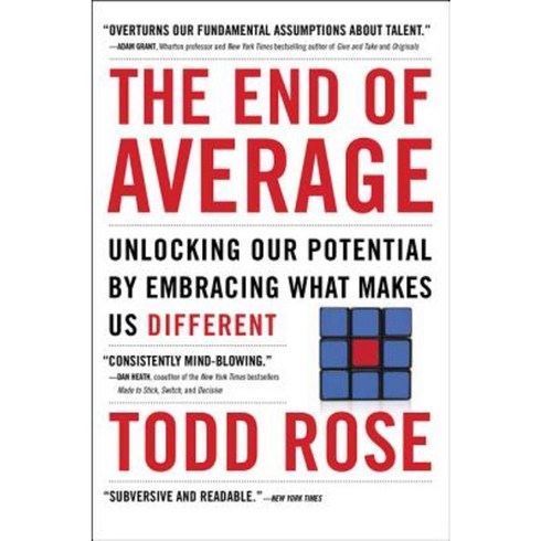 The End of Average:Unlocking Our Potential by Embracing What Makes Us Different, HarperOne