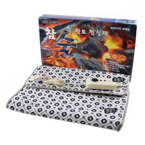 대신전자 참숯 옥 황토 찜질팩 DS-3860H, 1개