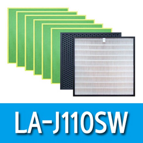 엘지 공기청정기호환용필터 LA-J110SW 1년사용분, 1개