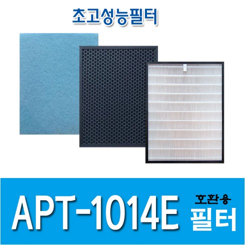 1013A123-750 - 국산 H13등급 코웨이 APT-1014E / AP-1013F 공기청정기 필터 호환용, 헤파1+탈취1+미세먼지3