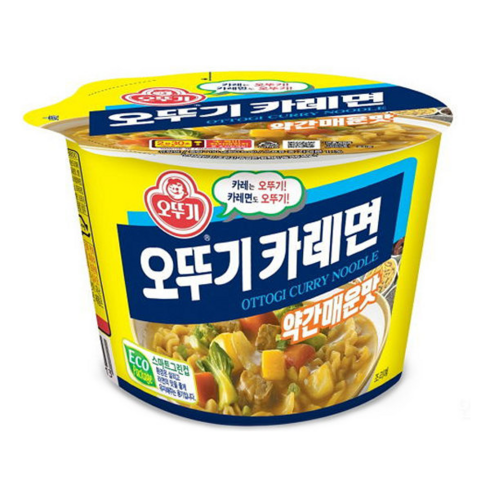 오뚜기 카레면 용기 110gx6개입, 6개