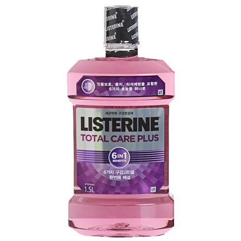 리스테린 토탈케어 플러스 구강청결제, 1.5L, 1개
