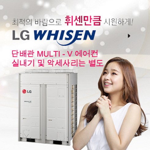 LG 휘센 시스템에어컨 RPUW161X9M 멀티-V super 5 냉난방 실외기 일반형 (실내기별도)